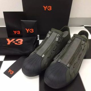 ワイスリー(Y-3)の新品 26.5cm Y-3 アディダス スタンスミス SUPER ZIP カーキ(スニーカー)