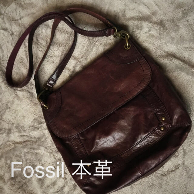FOSSIL(フォッシル)の美品☆Fossil 本革 2way bag レディースのバッグ(ショルダーバッグ)の商品写真