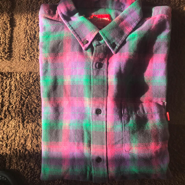 XL supreme tartan flannel shirt 1