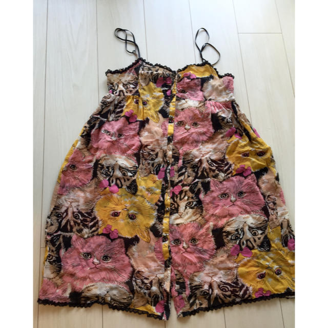 HYSTERIC GLAMOUR - ヒステリックグラマー猫柄キャミソール HYSTERIC GLAMOUR - ヒステリックグラマー猫柄キャミソール