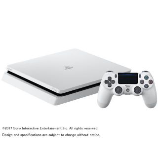 プレイステーション4(PlayStation4)の【新品未開封】PS4 本体 1TB ホワイト CUH-2100BB02(家庭用ゲーム機本体)