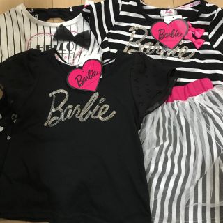 バービー(Barbie)のおまとめ★バービー  Ｔシャツ レース スカート110(Tシャツ/カットソー)