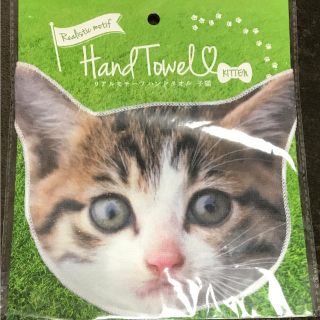 猫タオル2枚セット 新品(ハンカチ)