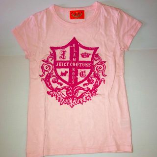 ジューシークチュール(Juicy Couture)のジューシークチュール Tシャツ S ピンク×ラインストーン(Tシャツ(半袖/袖なし))