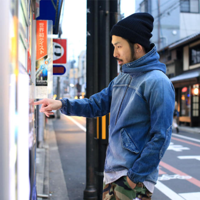 BRUNABOINNE - ブルーナボイン ラッキーパーカー デニムの通販 BRUNABOINNE - ブルーナボイン ラッキーパーカー デニムの通販