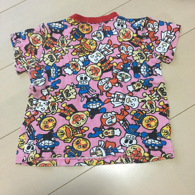 アンパンマンピンク95 キッズ/ベビー/マタニティのキッズ服女の子用(90cm~)(Tシャツ/カットソー)の商品写真