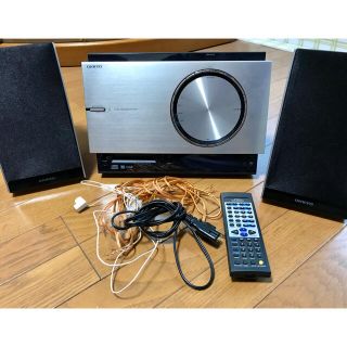 オンキヨー(ONKYO)のオンキョー CD/MDコンポ FR-T1(ポータブルプレーヤー)