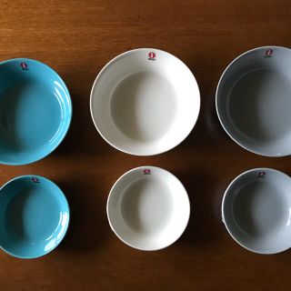 イッタラ(iittala)のイッタラ ティーマ ティーミ プレートセット 12cm×3枚、9cm×3枚(食器)