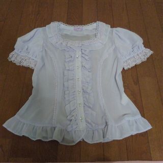 アンジェリックプリティー(Angelic Pretty)のシフォンブラウス(シャツ/ブラウス(半袖/袖なし))