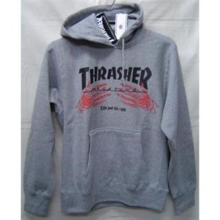 スラッシャー(THRASHER)の新品 スラッシャー インスピ 008 コラボ スウェット プルオーバーパーカー(パーカー)