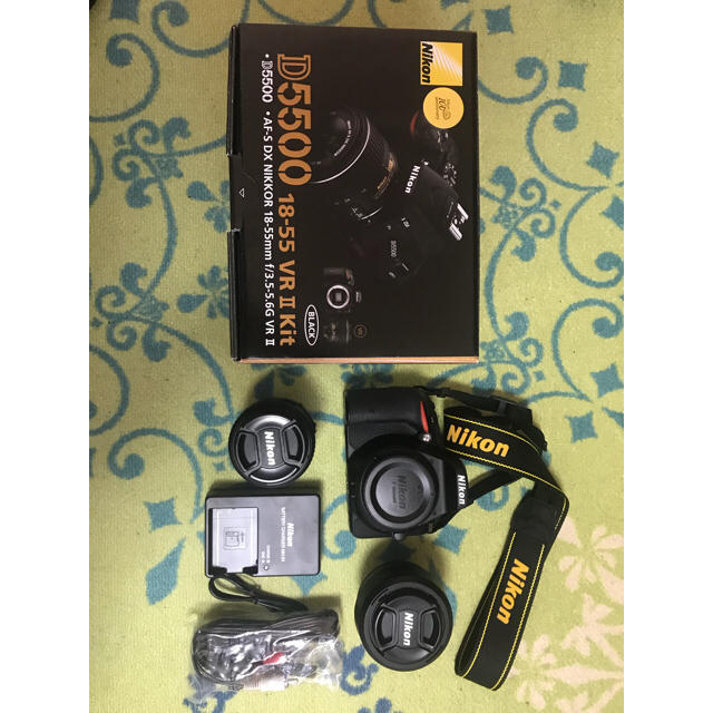 Nikon - やどかり♪nikonD5500 18-55VRⅡkit&単焦点レンズセット