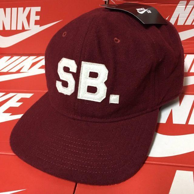 NIKE(ナイキ)の‼️早い者勝ち‼️ NIKE SB キャップ 帽子 赤 レディースの帽子(キャップ)の商品写真