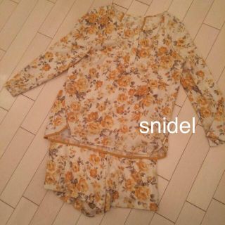 スナイデル(SNIDEL)の値下げsnidel セットアップ 日本製(セット/コーデ)