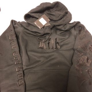 KITH X NIKE LEBRON CLOAK HOODIE black xs(パーカー)