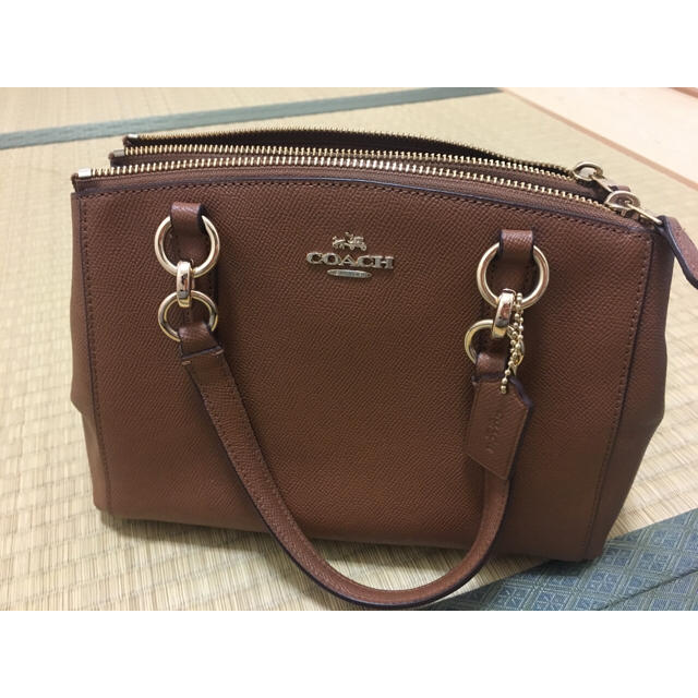 COACH ハンドバッグ 茶色 アメリカ購入