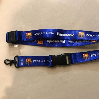 パナソニック(Panasonic)の【非売品】Panasonic FC BARCELONA ネックストラップ(ネックストラップ)