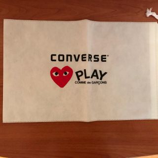 コムデギャルソン(COMME des GARCONS)のplayコムデギャルソン×コンバース靴袋+PVCバック(その他)