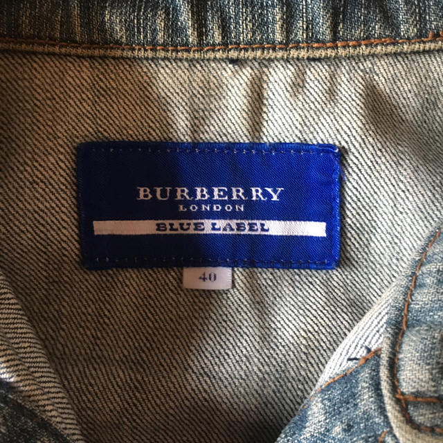 BURBERRY BLUE LABEL(バーバリーブルーレーベル)の専用 レディースのジャケット/アウター(Gジャン/デニムジャケット)の商品写真