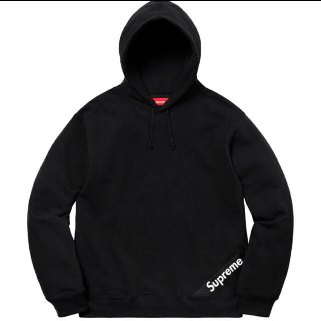 supreme corner label hooded sweatshirt
