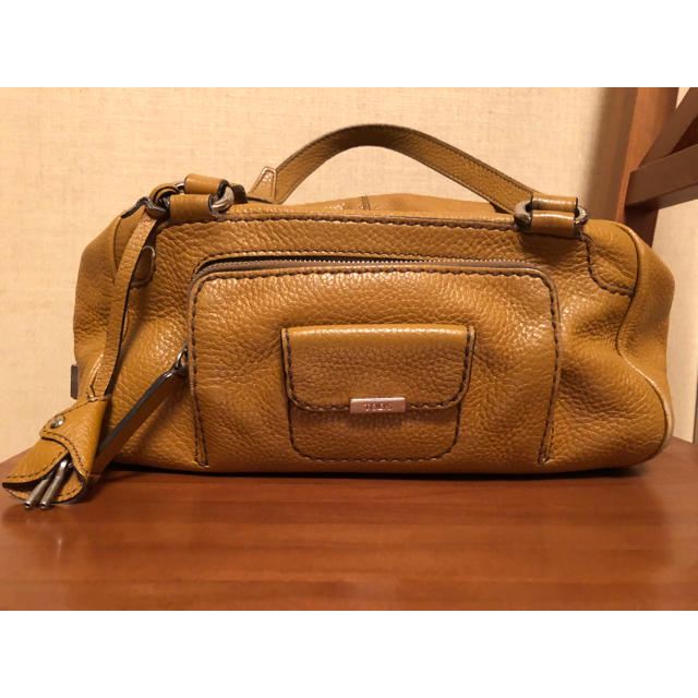 Tod's トッズ D-bag キャメル色