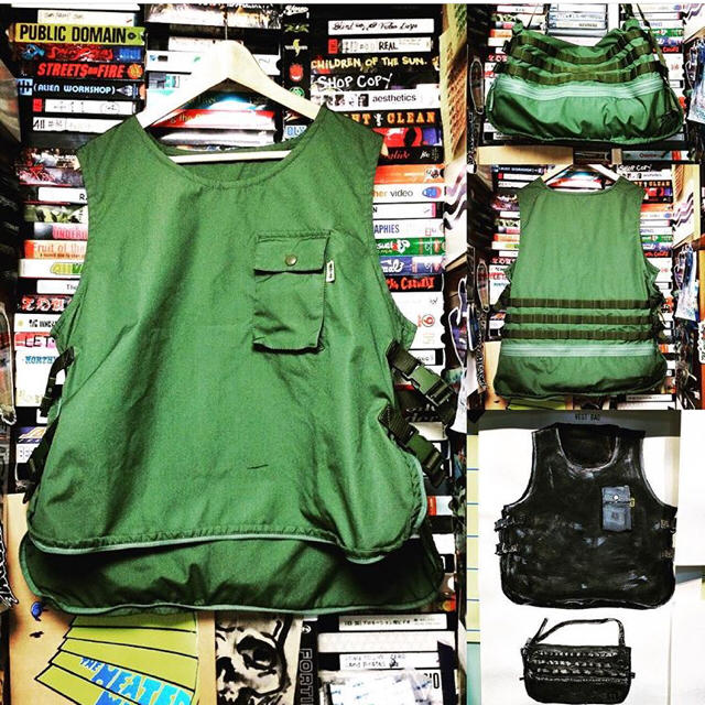 BEAMS(ビームス)のM beams ssz 18ss vest bag ベスト ブラック メンズのトップス(ベスト)の商品写真