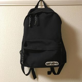 アウトドアプロダクツ(OUTDOOR PRODUCTS)のoutdoor リュック ブラック(リュック/バックパック)