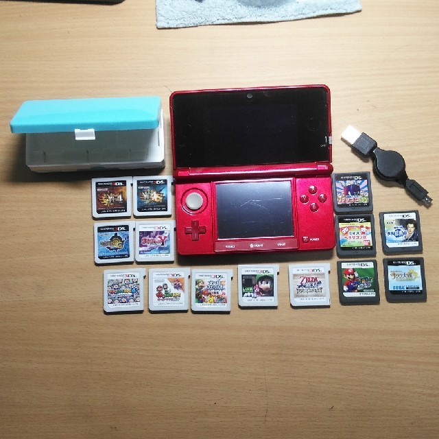 早い者勝ち　3DS+ソフト14本セットエンタメ/ホビー