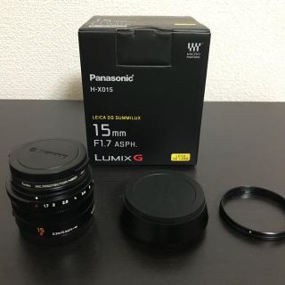 パナソニック(Panasonic)のtakeshiao様専用 LEICA DG SUMMILUX 15mm(レンズ(単焦点))