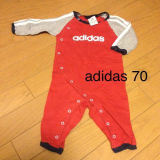 アディダス(adidas)のアディダス ロンパース 70 長袖(ロンパース)