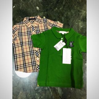 バーバリー(BURBERRY)の新品あり  バーバリー 2枚セット 90cm(Tシャツ/カットソー)