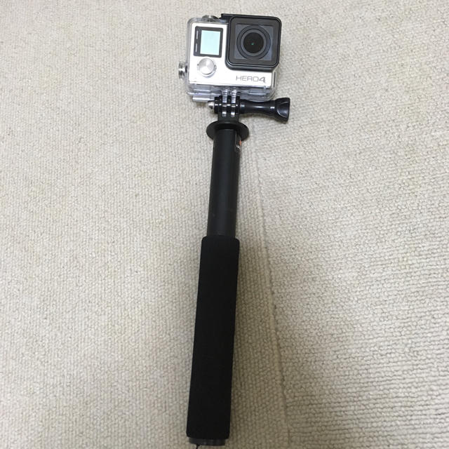 GoPro(ゴープロ)のgopro hero4 マウントセット スマホ/家電/カメラのカメラ(コンパクトデジタルカメラ)の商品写真