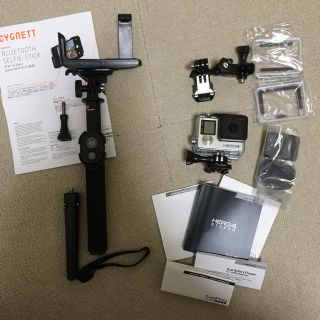 ゴープロ(GoPro)のgopro hero4 マウントセット(コンパクトデジタルカメラ)