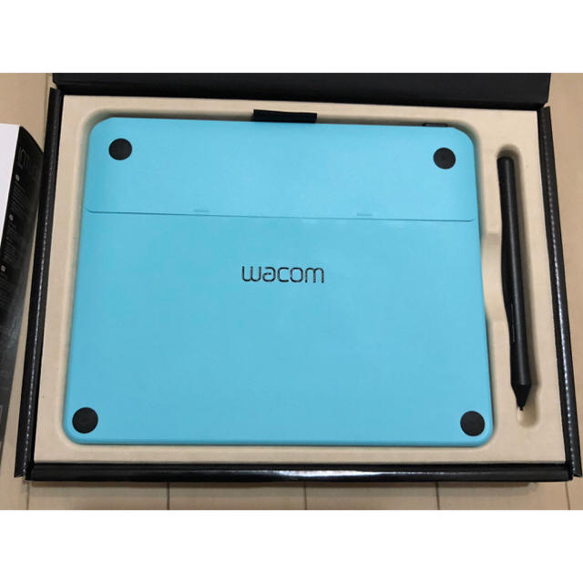 Wacom(ワコム)のワコムwacom Intuos Draw small (ミントブルー) スマホ/家電/カメラのPC/タブレット(タブレット)の商品写真