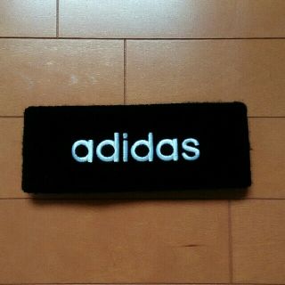 アディダス(adidas)のadidas ヘアバンド　黒(ヘアバンド)