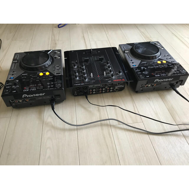 Pioneer CDJ-400 2台セット