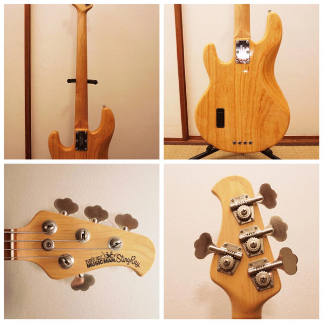 注目の Musicman Stingray Natural EX エレキベース - zoopalic.com