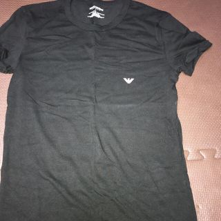エンポリオアルマーニ(Emporio Armani)のエンポリオアルマーニ EMPORIOARMANI ロゴ Ｔシャツ ブラック S(Tシャツ/カットソー(半袖/袖なし))