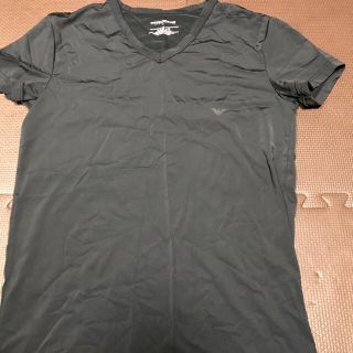 エンポリオアルマーニ(Emporio Armani)のエンポリオアルマーニ EMPORIOARMANI ロゴ Ｔシャツ ブラック S(Tシャツ/カットソー(半袖/袖なし))