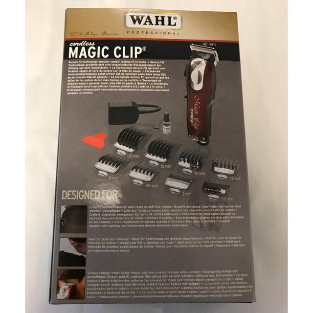 WAHL MAGIC CLIP 5star バリカン コードレス ウォール