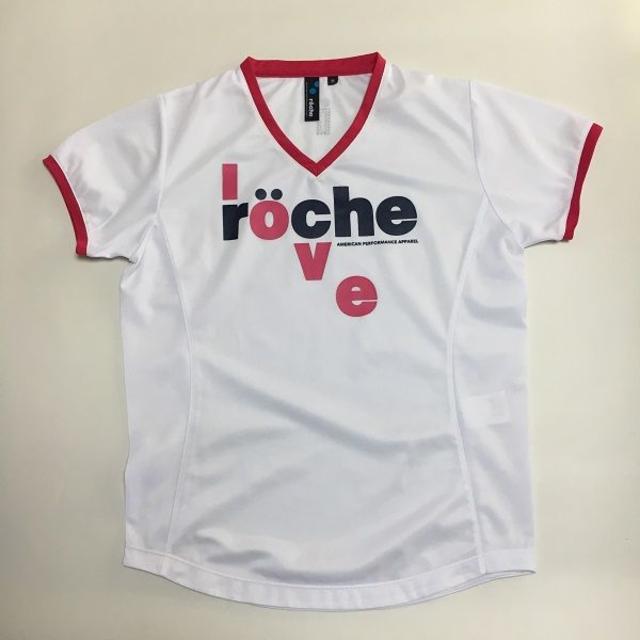 TOALSON(トアルソン)のローチェ（Roche）Ｔシャツ 女性用Ｍサイズ　ホワイト スポーツ/アウトドアのテニス(ウェア)の商品写真