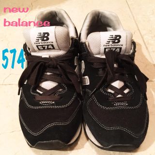 ニューバランス(New Balance)のじゅりー様専用♡new balance♡574♡黒♡ブラック♡ニューバランス♡(スニーカー)