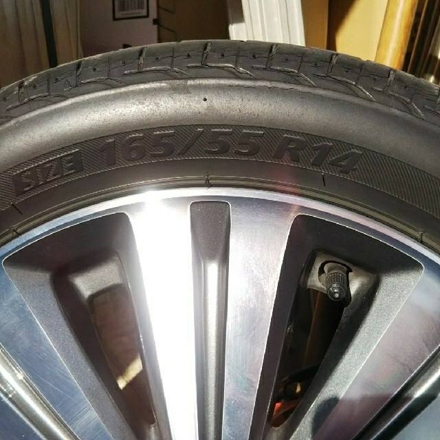 BRIDGESTONE(ブリヂストン)の純正タイヤホイール 自動車/バイクの自動車(タイヤ・ホイールセット)の商品写真