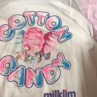 ミルクリーム(milklim)のmilklim  トップス(Tシャツ(半袖/袖なし))