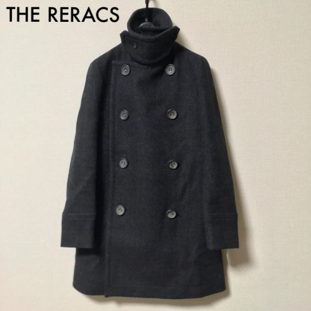 【THE RERACS】ピーコート チャコールグレー (ザリラクス) レディースのジャケット/アウター(ピーコート)の商品写真