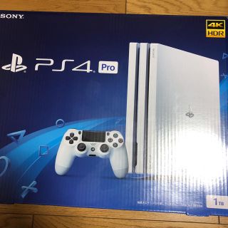 プレイステーション4(PlayStation4)のPlayStation4 pro グレイシャーホワイト 1TB(家庭用ゲーム機本体)