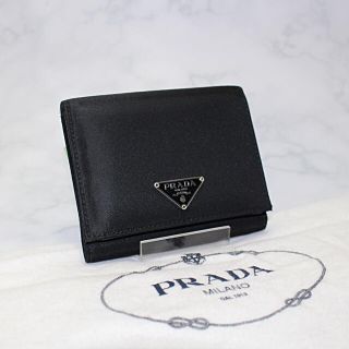 プラダ(PRADA)の正規品【良品】PRADA 折財布     (財布)