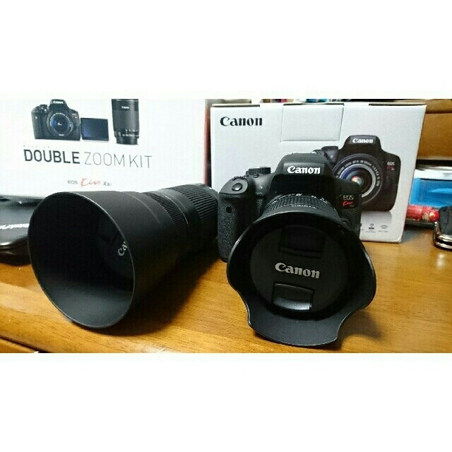 Eos kiss x8i ダブルズームキット canon - 1