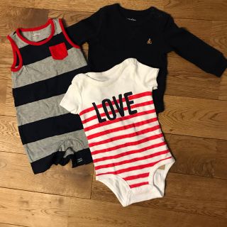 ベビーギャップ(babyGAP)のロンパース babygap carters 3枚組(ロンパース)