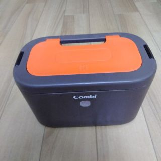 コンビ(combi)のCombi おしり拭きあたため器 クイックウォーマー LED+ネオンオレンジ (ベビーおしりふき)