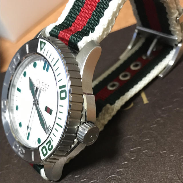 GUCCI 腕時計 ホワイト文字盤 | www.thestyledhouse.com.au